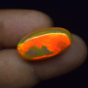 AAA+ Natural Ethiopian Opal Cabochon Multi Fire Mix , Loose Gemstone Jewelry Making 8.7 Cts
