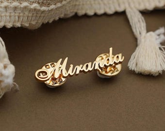 Namnhänge, personligt graverat halsband i guld, silver eller rosa