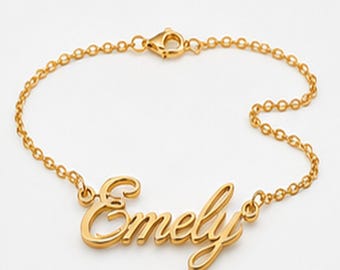 Personligt namnhalsband Unikt smycke Gåva, Initialhalsband, Julklapp, Gåva till Syster Födelsedag Oförglömlig Gåva till Dotter