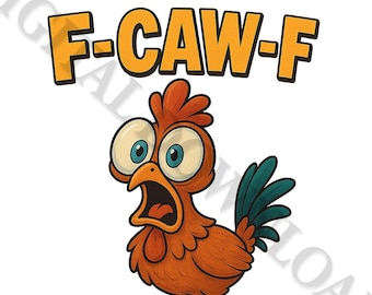 Funny Chicken Meme SVG | Screaming Rooster PNG File (Digital Download)
