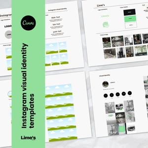 Instagram Templates für Canva (Digitaler Download)
