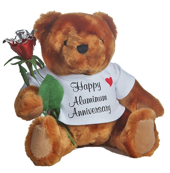 anniversary teddy bear