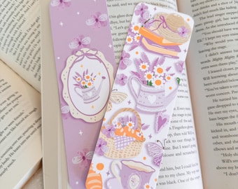 Marcapáginas de jardinería, regalo para jardineros, libro de jardinería, marcapáginas floral