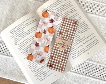 Ensemble de signets d'automne | Design confortable du club des casaniers