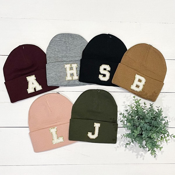 Hat With Initials Etsy