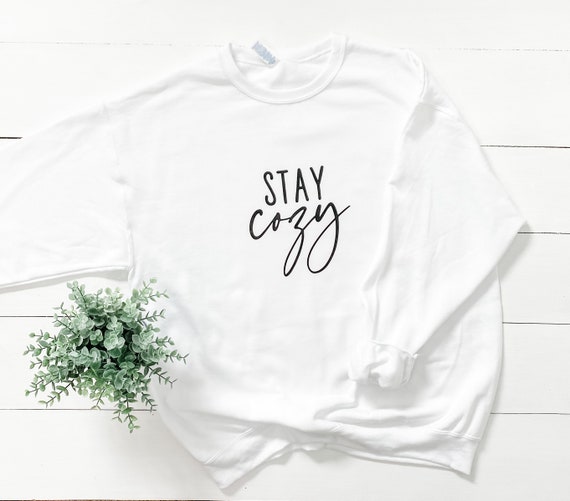 Stay Cozy Sweatshirt: Fleece Winter Loungewear