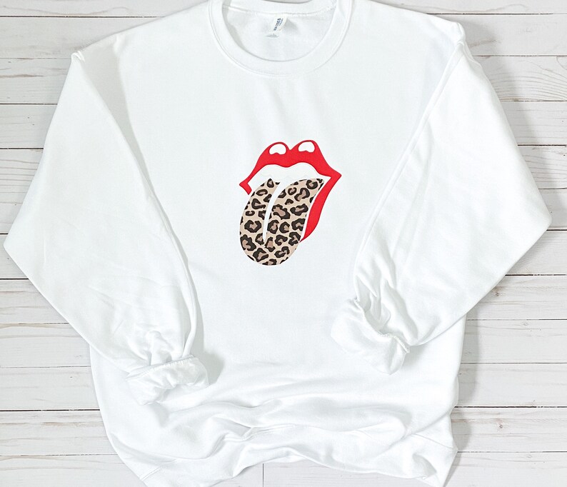 Leopard Fang Rebel Tongue Sweatshirt