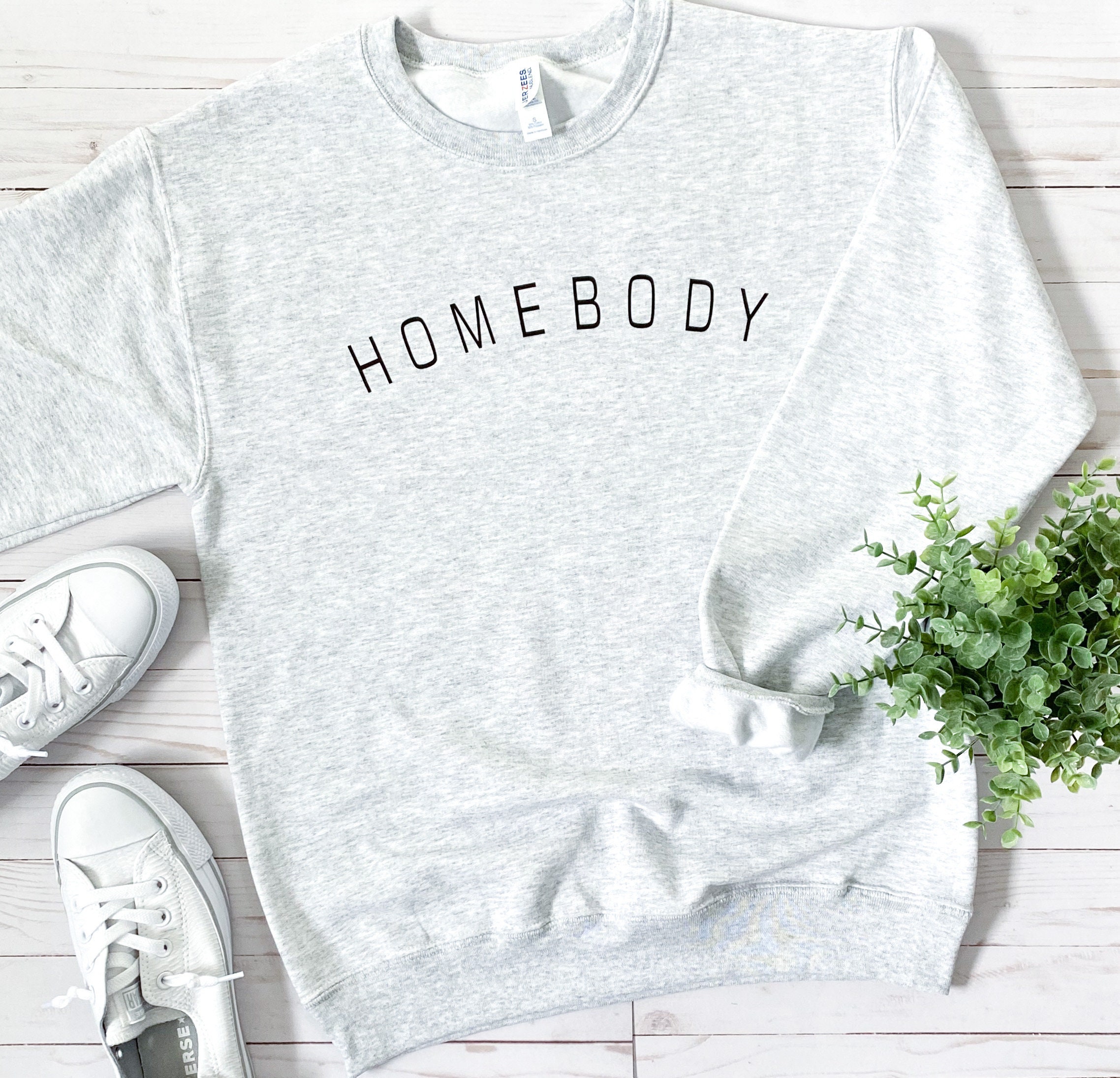 Homebody Graphic Sweatshirt Home is Where the Heart is | Etsy