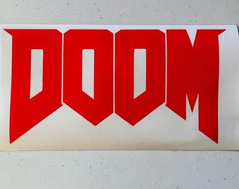 Vinilo decorativo de DOOM
