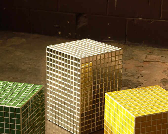 Masaeck Instructions.pdf Mosaic Cube Instructions PDF | DIY Side Table, Stool & Plant Stand Made ...