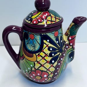 Talavera Mexican Coffee Pot,Teapot