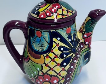 Talavera Mexican Coffee Pot,Teapot