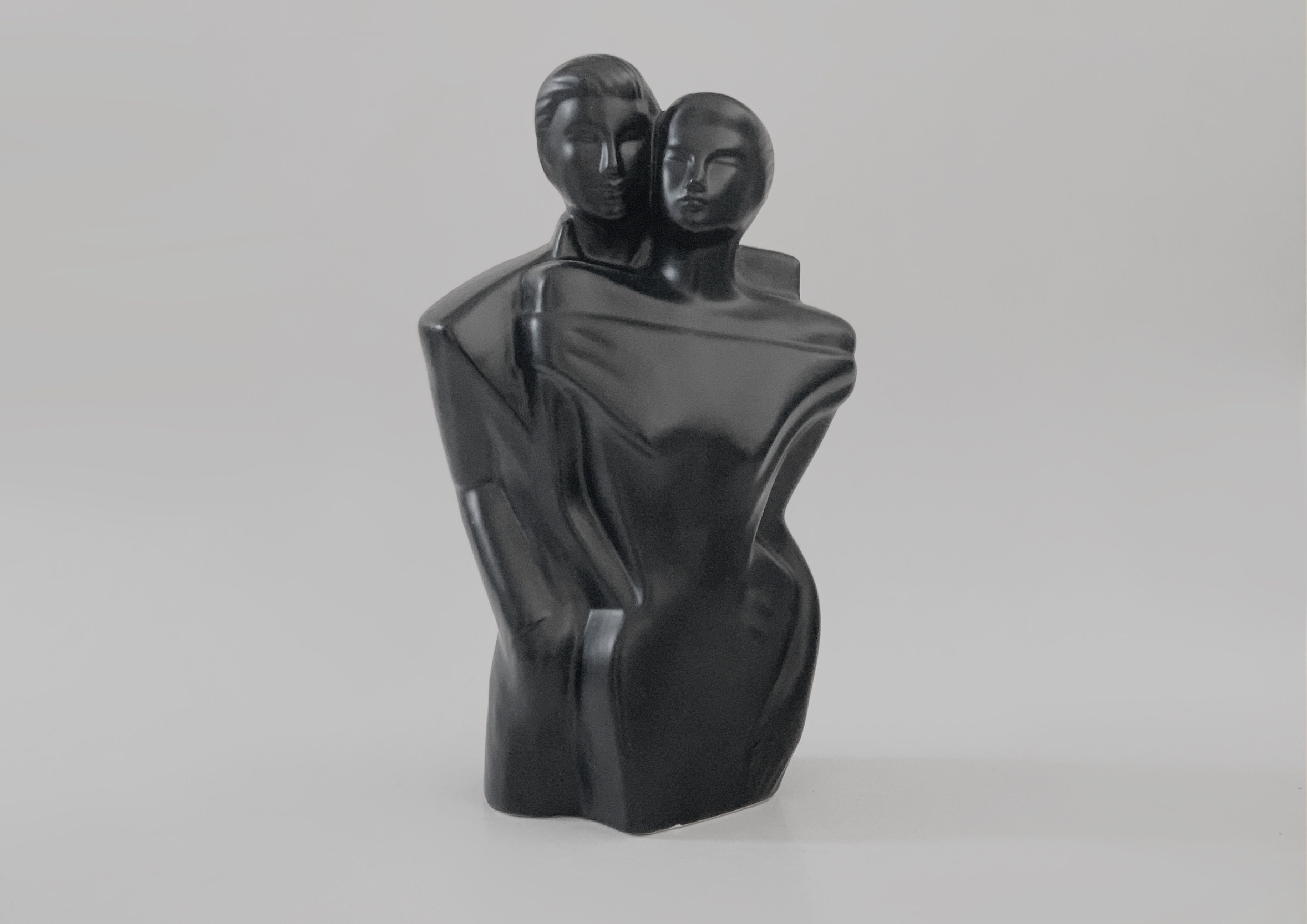 Trunk bibliotheek val Buskruit Modernist Dutch Black Woman / Man Figurine Flora 80s - Etsy