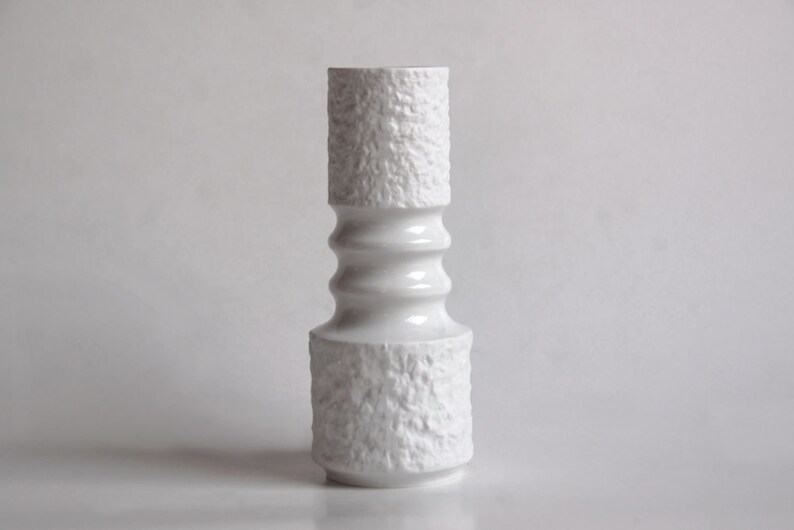 Mid-century White Porcelain Vase Royal Porzellan KPM - Etsy