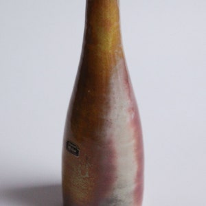 Modernist Dutch Studio Pottery Bottle Vase 70s image 4