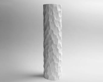 Vintage Tall Op Art Vase - Thomas - 70s
