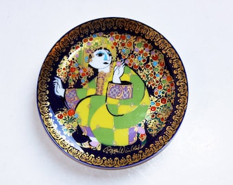 Vintage Wall Plate Aladdin  (4) - Bjørn Wiinblad for Rosenthal