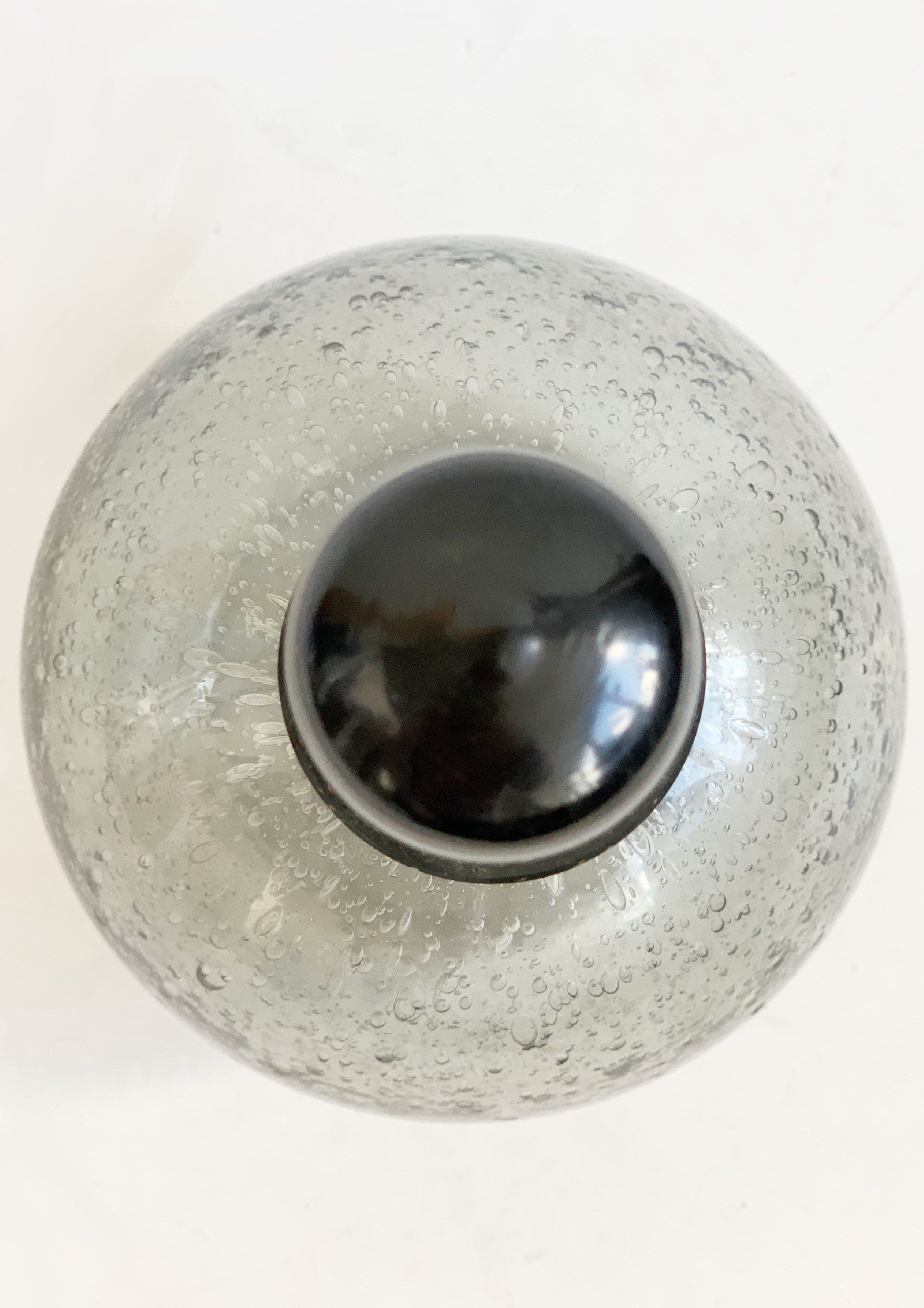 Old Vintage German Grey Glass Decanter Bottle - Richard Süssmuth ...
