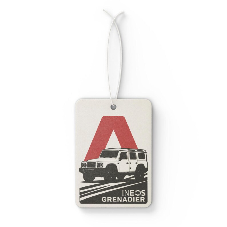 INEOS Grenadier Car Air Freshener: New Car, Pine, Black Ice Scents image 2