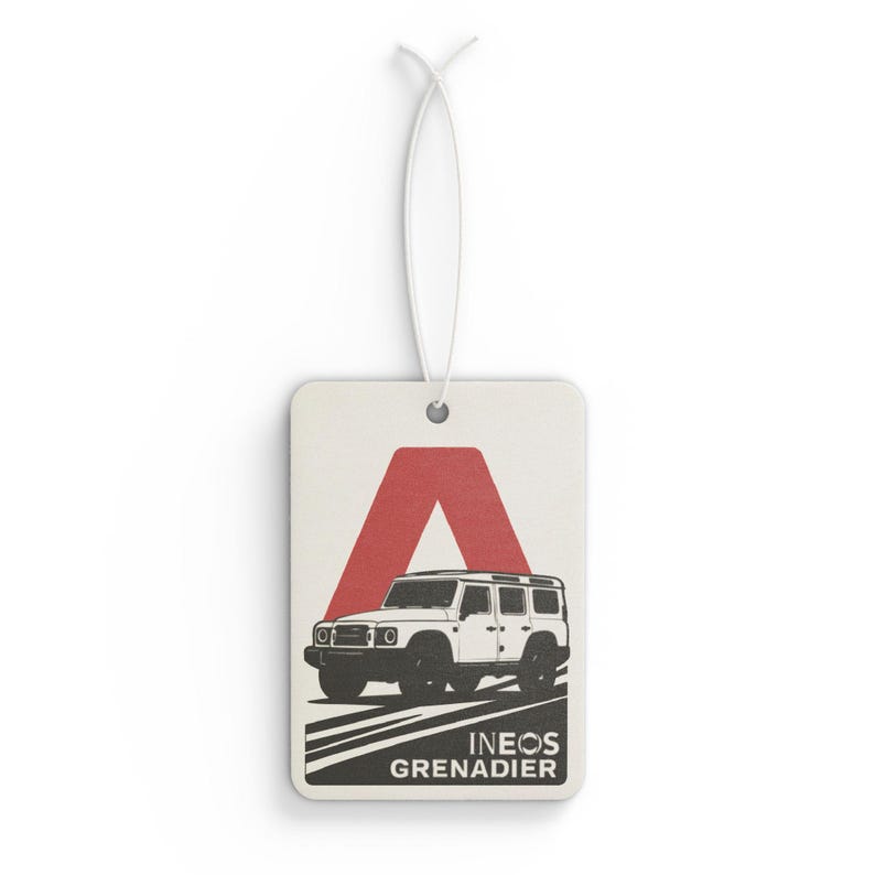 INEOS Grenadier Car Air Freshener: New Car, Pine, Black Ice Scents image 1