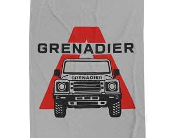 Ineos Grenadier Velveteen Plush Blanket