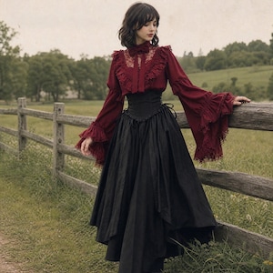 cute witchy dresses Agatha - Lightweight Boho Witchy Dress