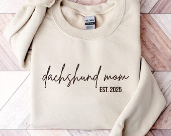 Personalized Dog Mom Sweater – Dogbreed Mom Sweatshirt – Custom Dog Breed Gift for Pet Lovers, Sheltie Sweater, Pug Sweater, Corgie Sweater