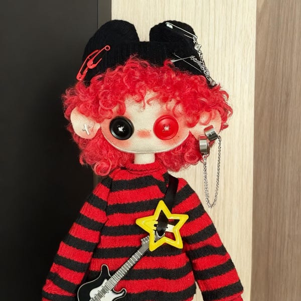 Knoopsgatpoppen, handwerk, lappenpoppen, kunstwerken, geselecteerde cadeaus