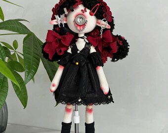 Custom button-eye dolls, handmade dolls, Waldorf dolls, birthday gifts, gifts for her, works of art, collectibles