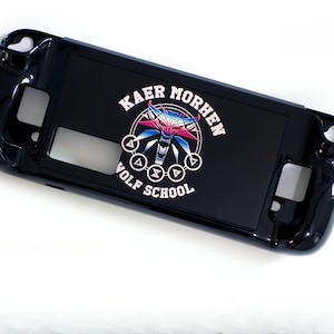 Steam Deck Case, Steam Deck Oled Shell, Steam Deck LCD Protective case, Full enclosure cover shell, steam deck accessory carrying case, skin