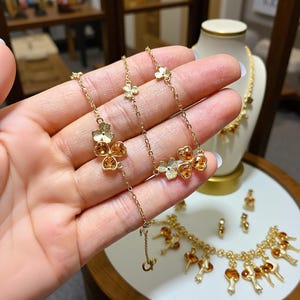 Natural Citrine Bracelet & Necklace Set, Square Cut Yellow Gem Jewelry, Handmade Beaded Jewelry, November Birthstone, Gift for Her
