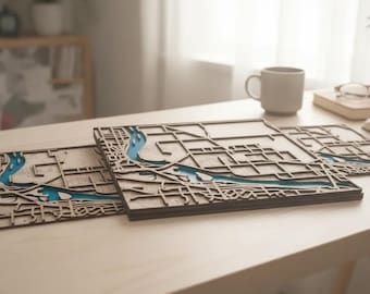 Archivos de ciudad láser personalizados para que los recortes con tu grabador láser