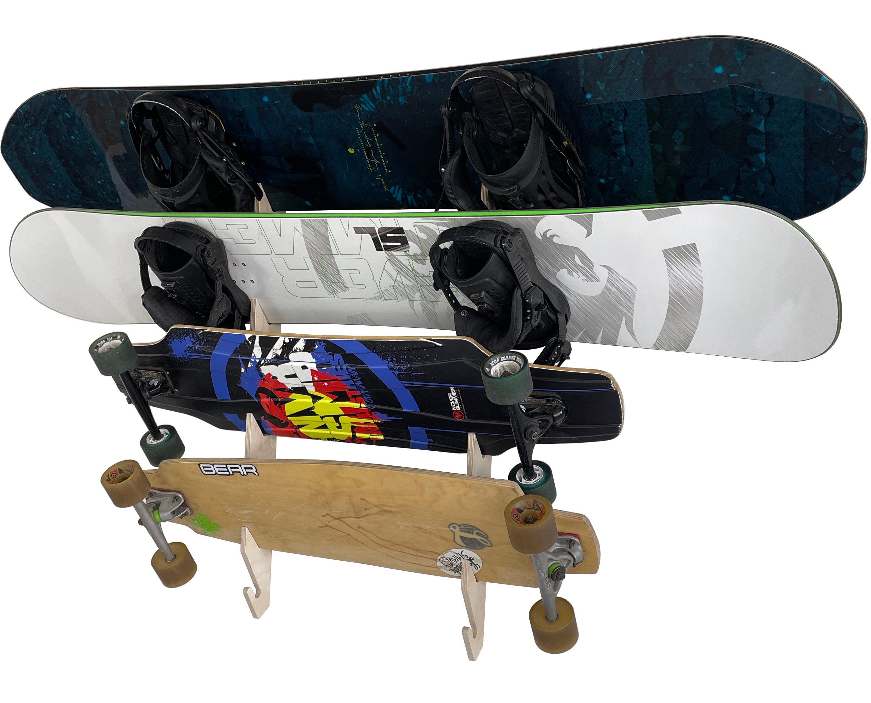 GEOLEVEL Support Mural pour Skateboard (réglable) – Backside Visible –  Impression 3D Professionnelle – Support pour Fixation et Suspension de Skate  Board au Mur – Support Mural Vertical en Noir : : Sports et Loisirs