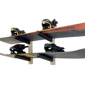 Snowboard Wall Rack Mount -- Holds 2 Boards