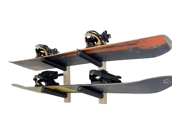 Snowboard Wall Rack Mount -- Holds 2 Boards