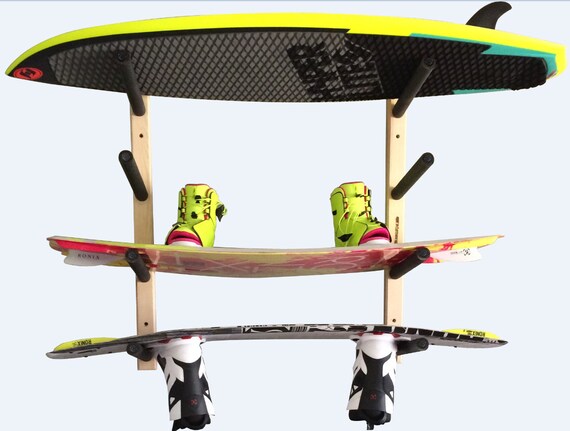 Wakeboard Wall Rack Mount Holds 4 Boards Etsy UK