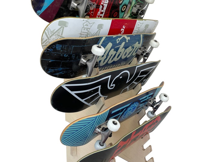 Deckhand Skateboard Longboard Floor Display Rack