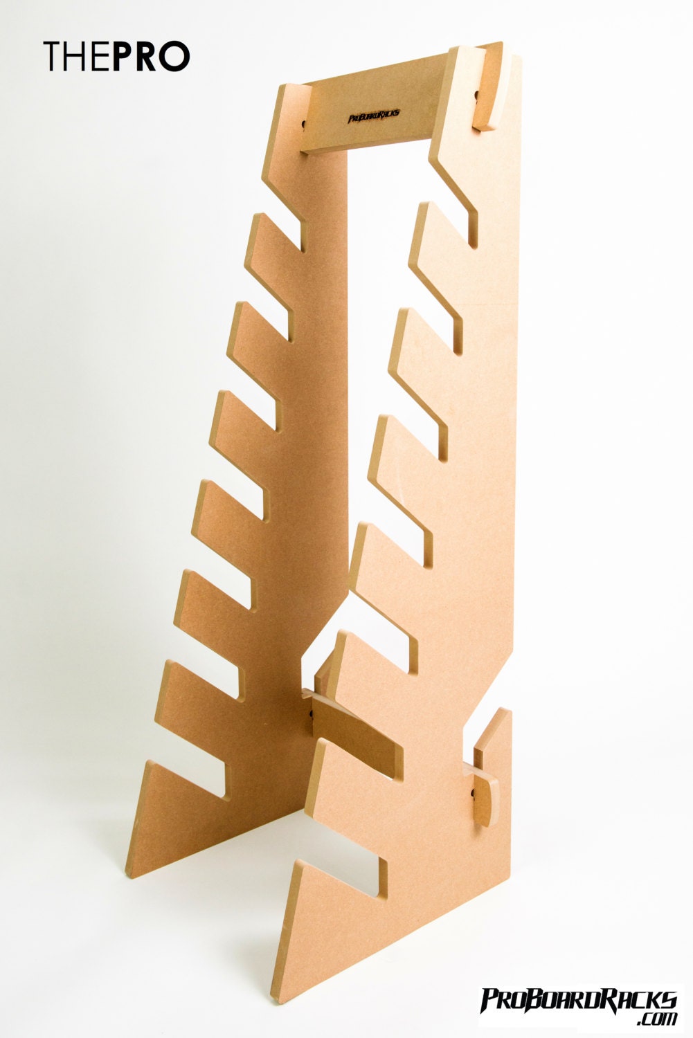 Support De Présentation En Bois Massif Pour Skateboard Et Snowboard - Socle Stable Et Peu Encombrant 25,5x17x12 Cm - Pour Maison Ou Boutique