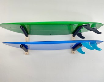 Surfboard Wall Rack Mount -- Holds 2 Boards