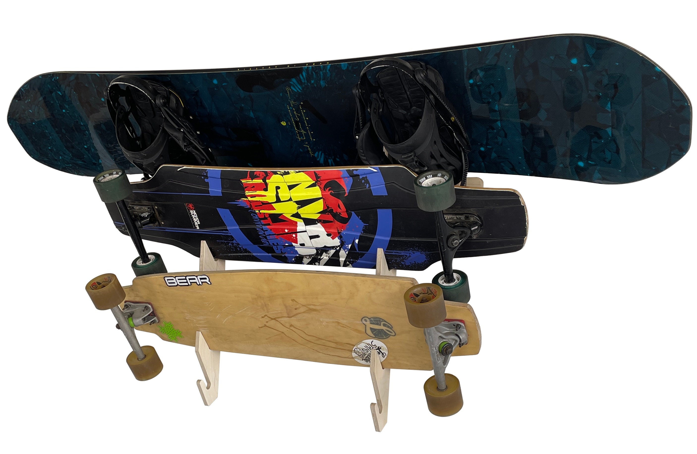 Cintre mural en acrylique transparent pour skateboard, étagère durable pour  Longboard détectée y Board, 506 T1