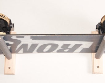 Pmsanzay Snowboard Wall Mount Display Hanger Rack Snowboard Wall Mount Storage Floating Hanger Rack Invisible Design Hold 5 Snowboard Holds Snowboards With Or Without Bindings - View #11