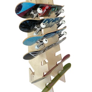 Pro Skateboard Longboard Snowboard Floor Display Rack