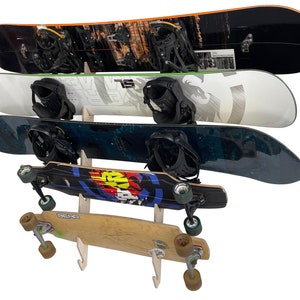 Skateboard Longboard Wall Rack Mount