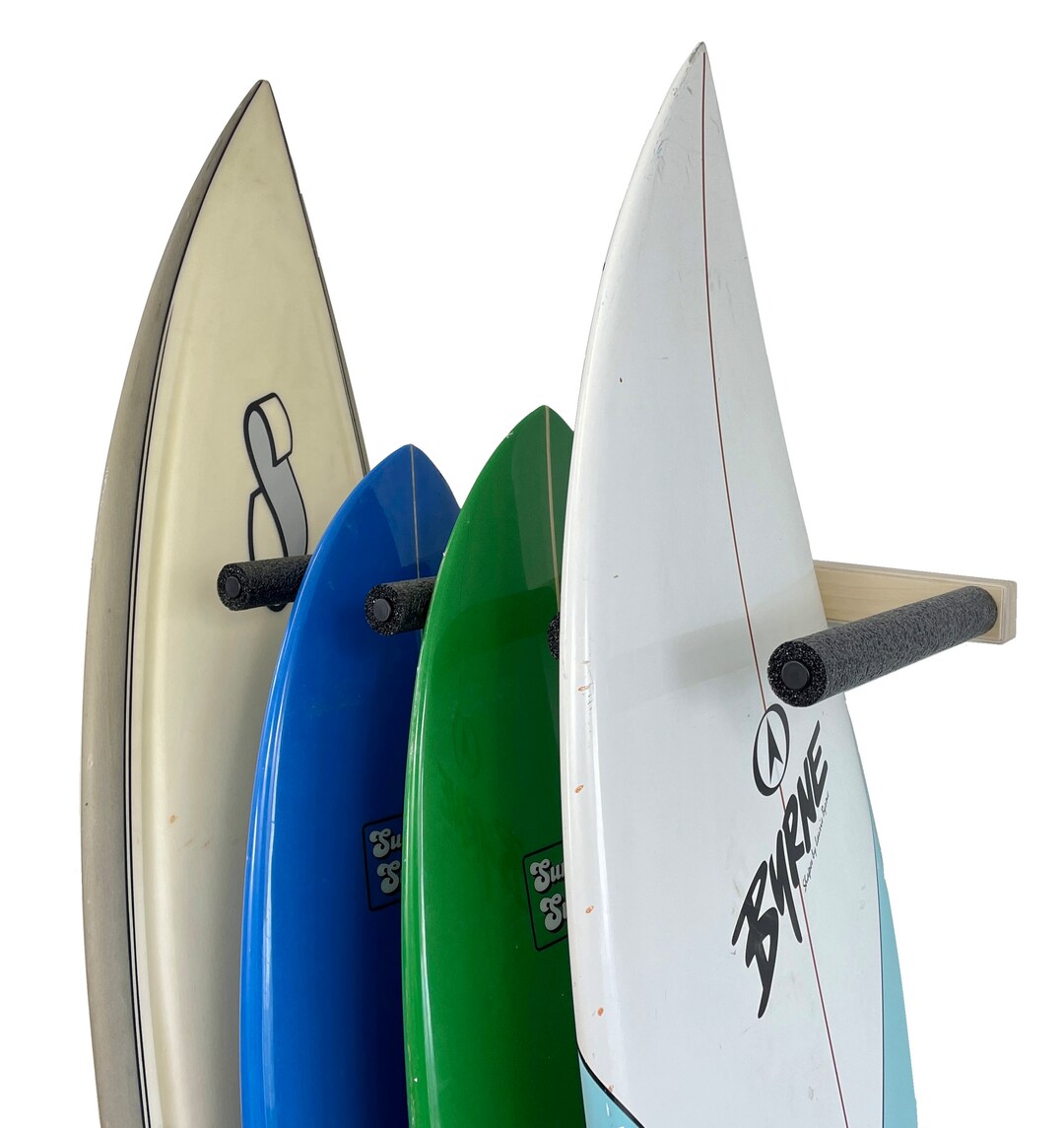 Vertical surfboard wall rack sale