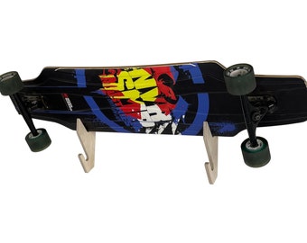 Skateboard Longboard Wall Rack Mount -- Holds 1 board