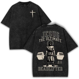 Jesus Crown of Thorns Washed T-shirt – Vintage Christian Faithcore