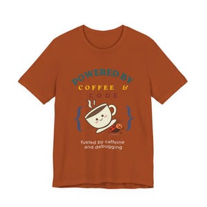 Developer Shirt, Coffee Code Programmer Humor Tee, Software Engineer Gift image 9