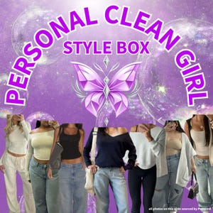 Cheek Boutique Style Box | Clean Girl Style Bundle | Basics Thrift Bundle | Style Blind Box | Style Box | Women&#39;s Clothing