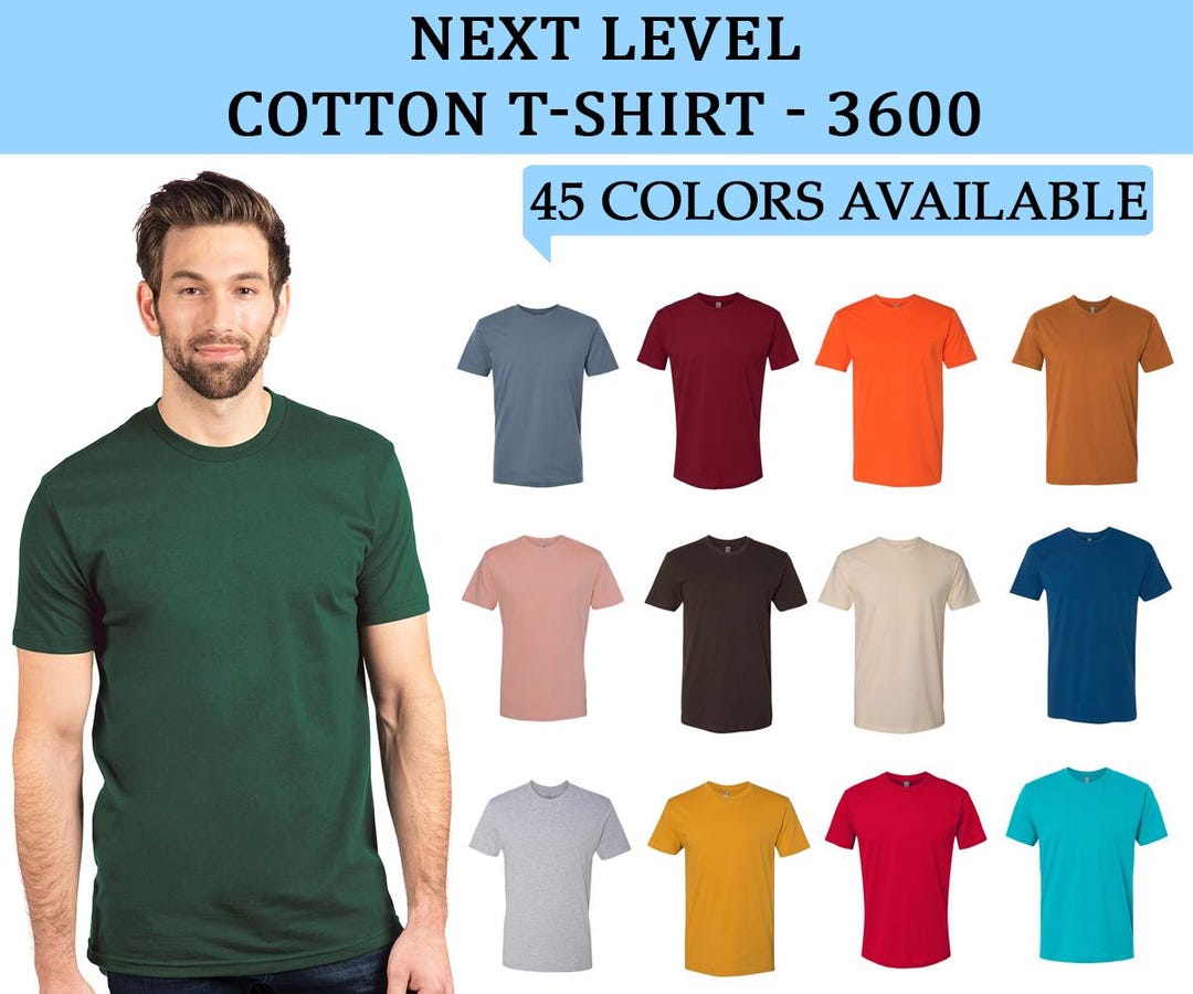 Next Level 3600 Unisex Cotton T-shirt