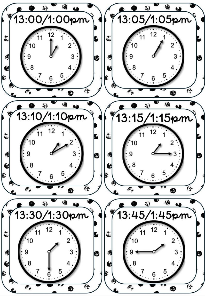 Visual Timetable - With Timing Options - Etsy